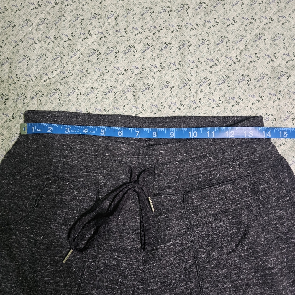 CALIA by Carrie Underwood Gray Textured Jogger Pants - Picture 3 of 9